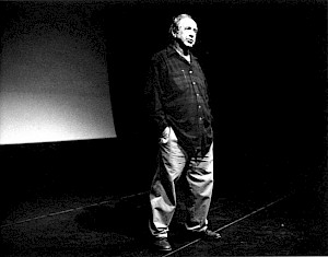 <p>Robert Frank présente ses courts et longs-métrages au CCS, Paris / Photo : Olivier Meylan</p>