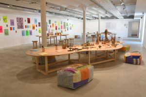 Vue de l’exposition <em>Réactiver les lieux</em>, 2025 © Frac Centre-Val de Loire