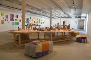 Vue de l’exposition <em>Réactiver les lieux</em>, 2025 © Frac Centre-Val de Loire