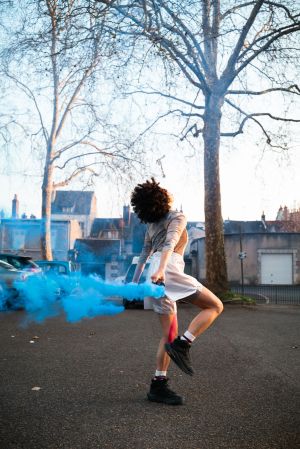 Mélissa Guex et Clément Grin, <em>DOWN (single version)</em> © Valentin Duciel / CCS On tour à Orleans 2025