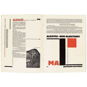 © Couverture et double page de « Elementare Typographie », numéro spécial conçu par Jan Tschichold, Typographische Mitteilungen, octobre 1925.