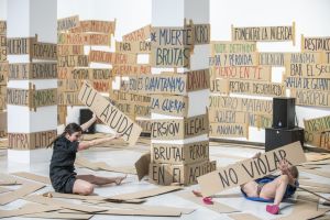 La Ribot, Laughing hole, 2006 © Pablo Lorente