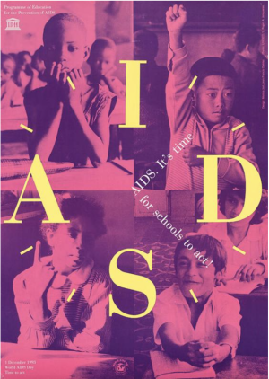 Aids poster © Anna Monika Jost