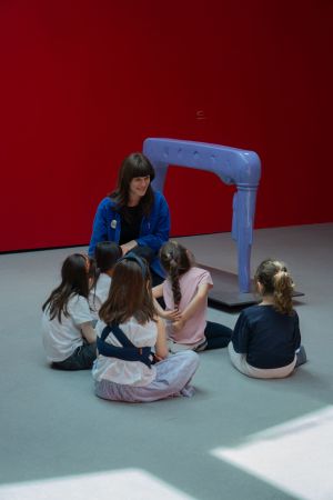 Atelier médiation. Photo Léonard Dardaud / CCS