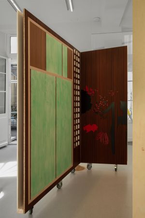 Monika Emmanuelle Kazi, terrain meuble, 2026. Photo Tristan Savoy / Centre culturel suisse. Paris